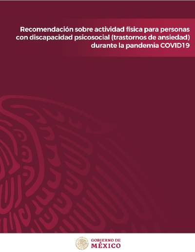 Recomendaciones ante el transtorno de ansiedad por COVID-19